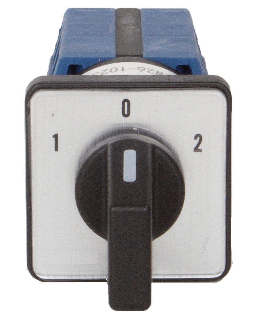 TGLW26-1021025, 1 Pole Rotary Switch BLACK, 25 Amp 400VAC, Plastic, Direct Type, IEC60947-5-1 TGLW26-1021025, 1 Pole Rotary Switch BLACK, 25 Amp 400VAC, Plastic, Direct Type, IEC60947-5-1